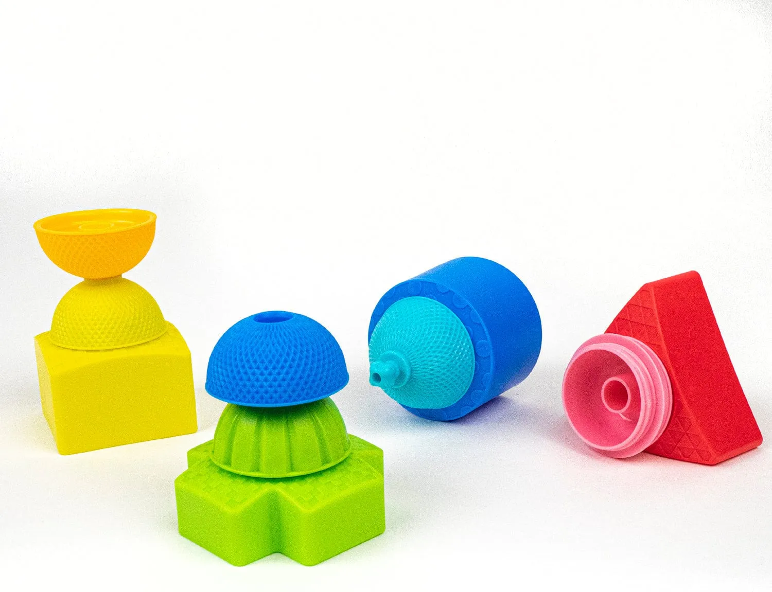 4 Shapes And 4 Beads  12 Pcs