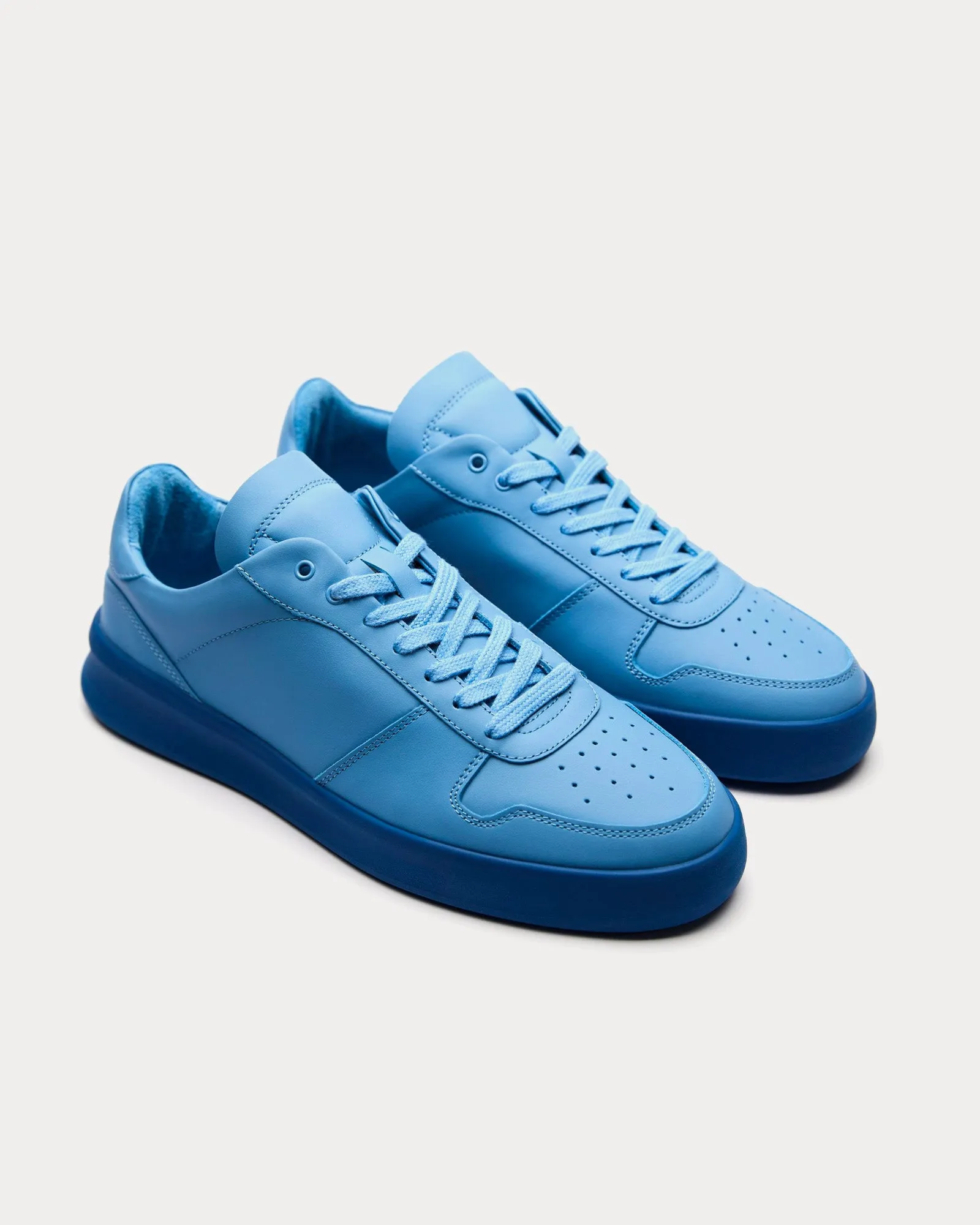 5A Pulverblau Blue Low Top Sneakers