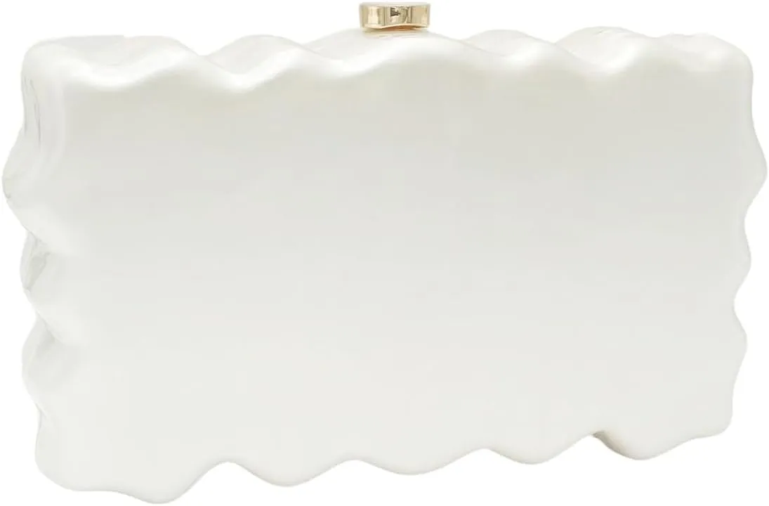 Acrylic Beaded Clutch Purses for Women Evening Clutch Hard Beaded Shoulder Acrylic Bag Party Wedding Clutches