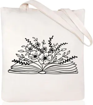 Andeiltech Canvas Tote Bag for Women Aesthetic Cute Cat Shopping Grocery Reusable Bags with Inner Zipper Women Gift