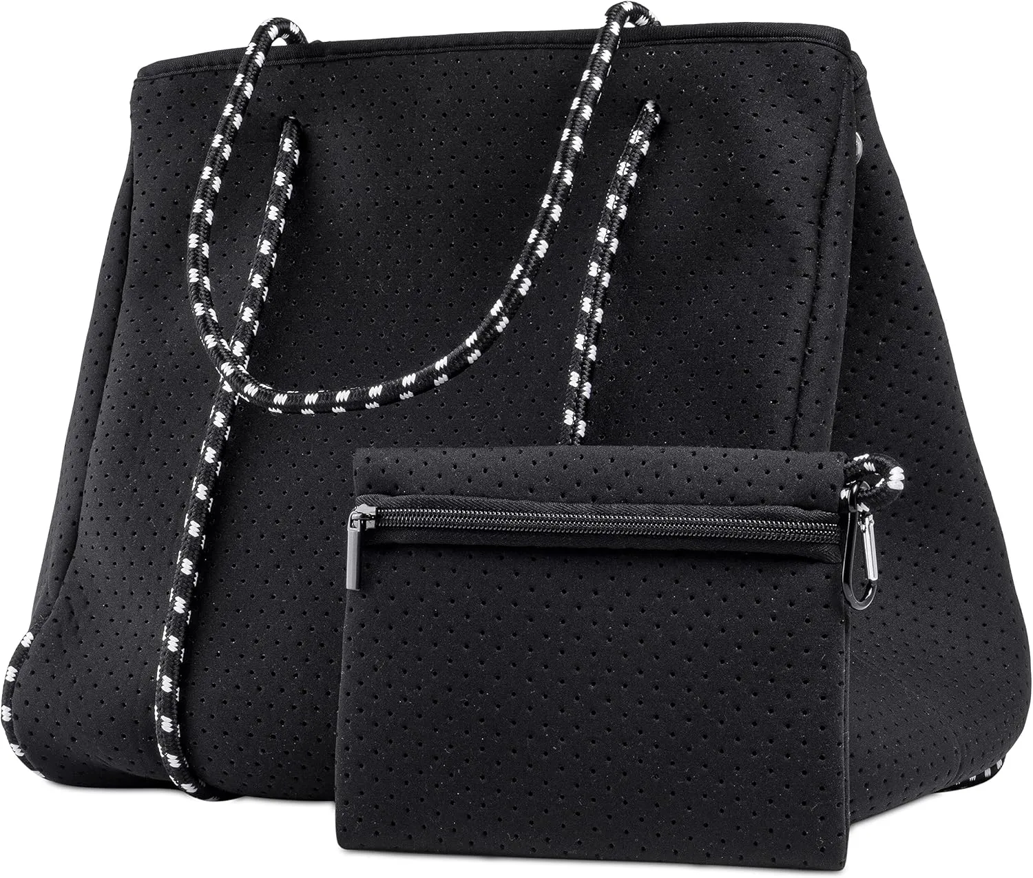 BANG&CARSEN Extra Large Beach Bag With Zipper - XXL Beach Tote Bag For Women With Many Pockets