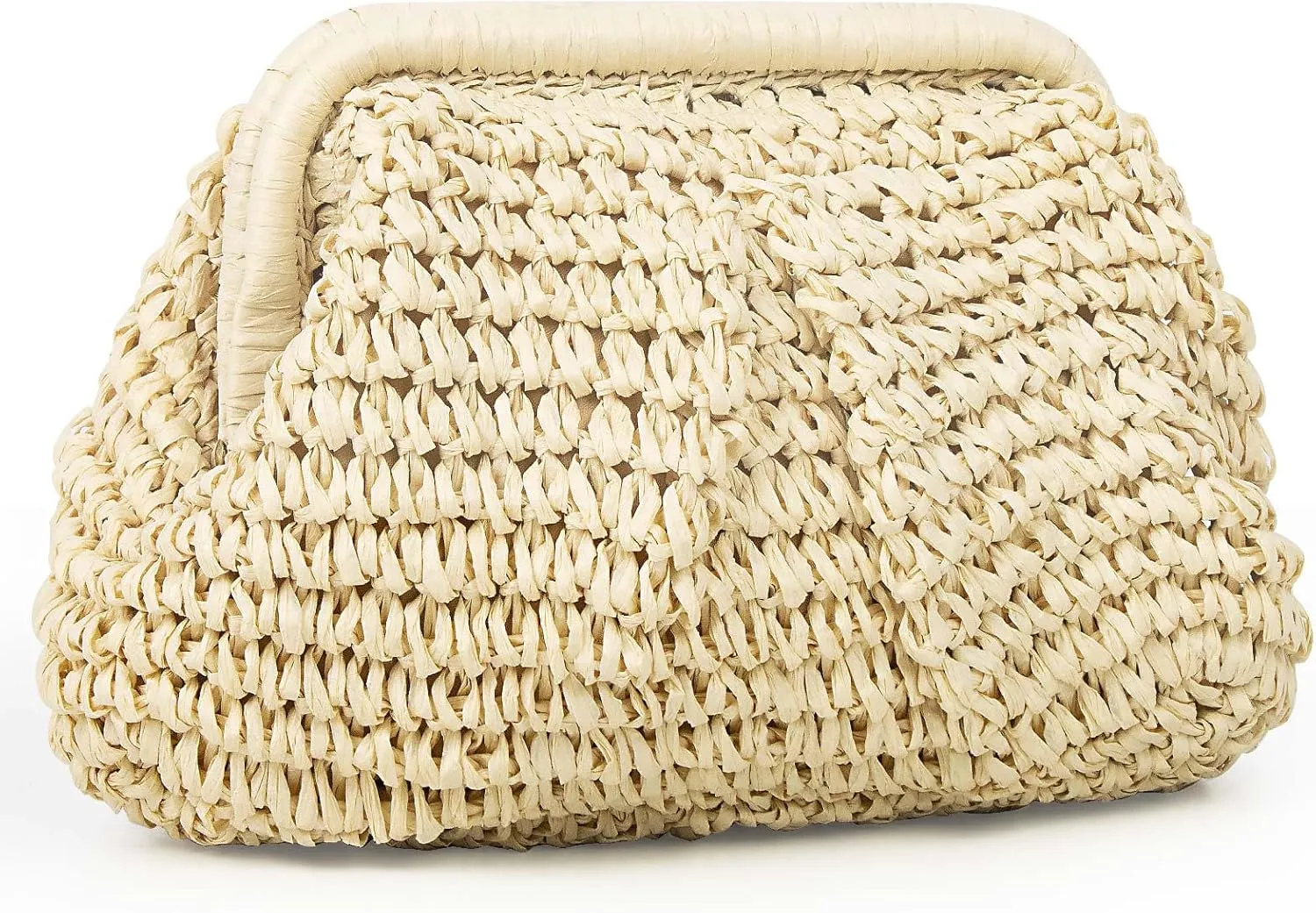 beach bag Straw clutch Purse summer Clutch bag travel bag woven clutch Straw Crossbody Shoulder Handbag