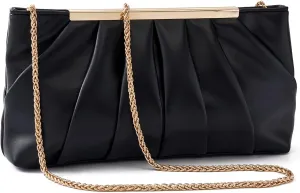Black Clutch Purses for Women