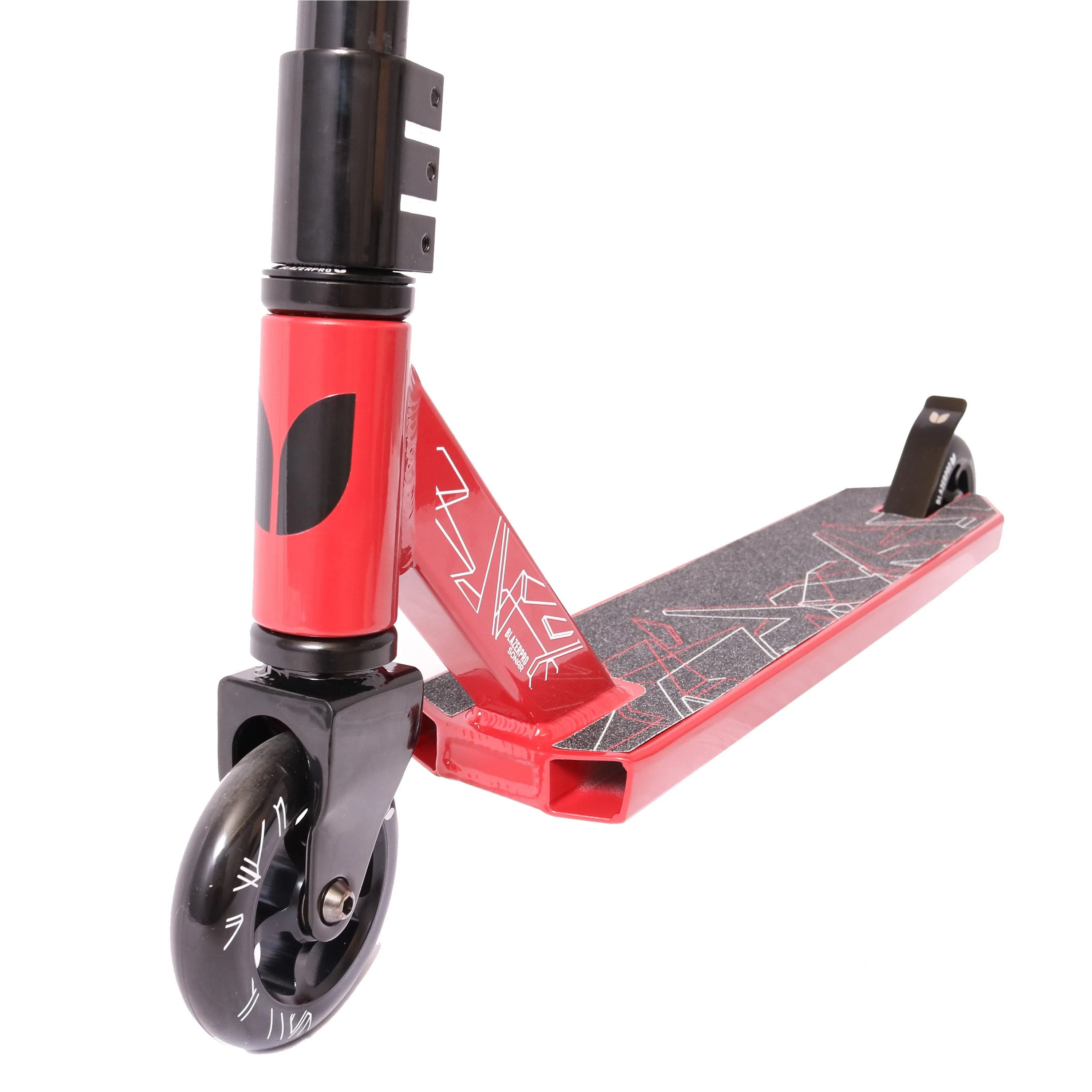 Blazer Pro Sonar Complete Stunt Scooter, Red