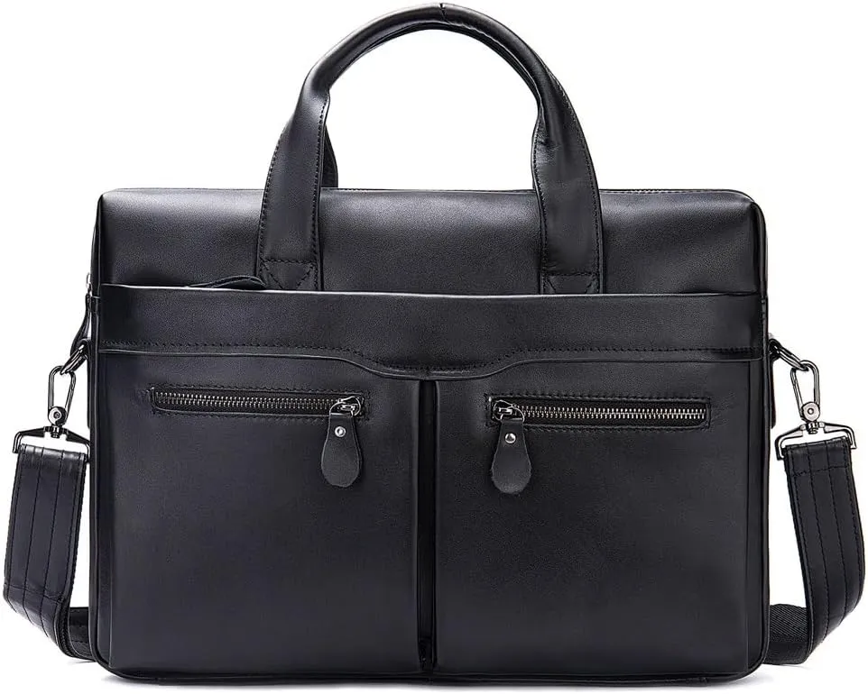 Briefcase Single Shoulder Crossbody Bag Business Bag Commuter Handbag Large Capacity Backpack