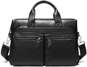 Briefcase Single Shoulder Crossbody Bag Business Bag Commuter Handbag Large Capacity Backpack