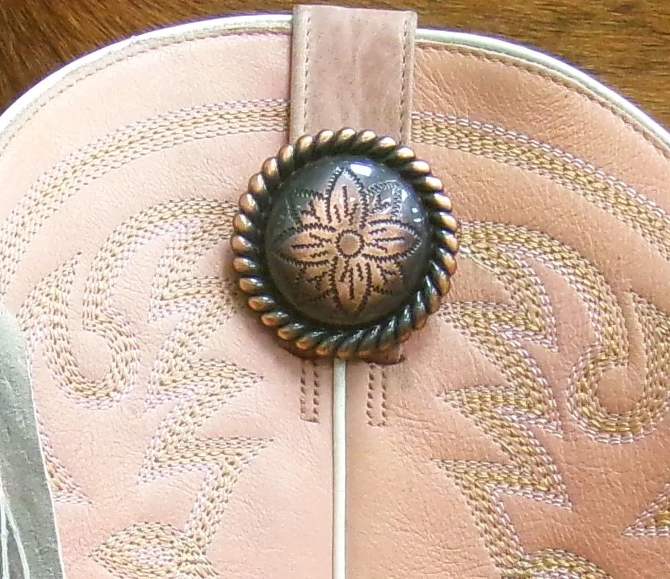Bucket Bag Cowboy Boot Fringe Purse BK144