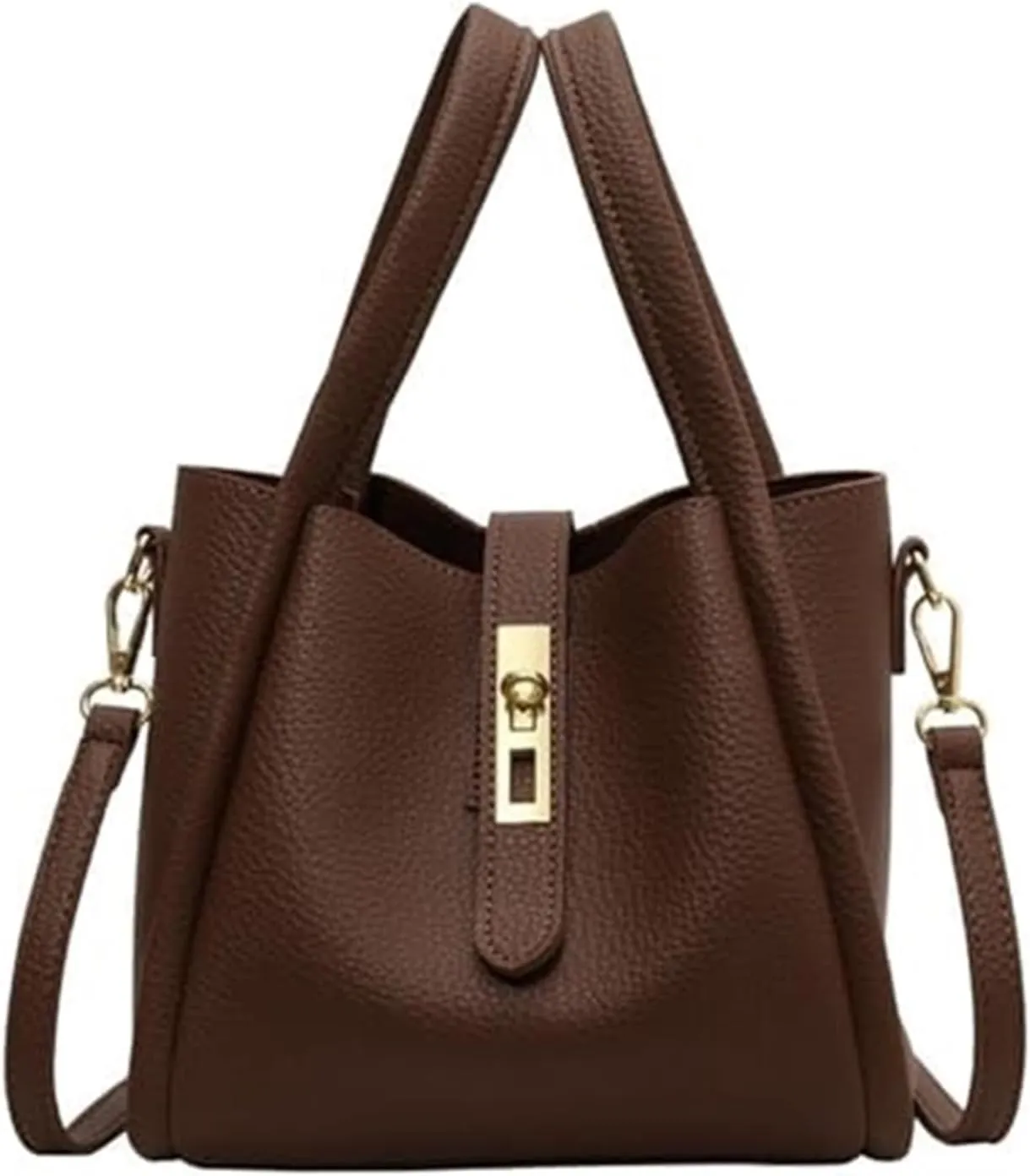 Bucket Bags for Women Trendy Vintage Bucket Bag Women's Bucket Bag Crossbody Bag Single Shoulder Handbag