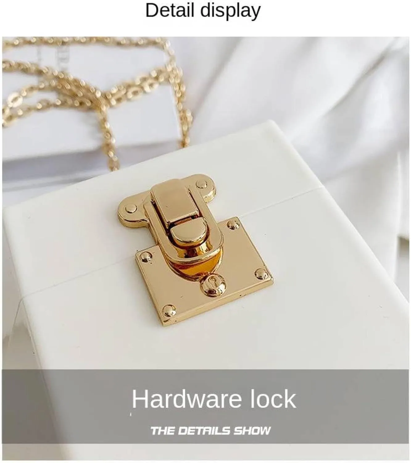 Candy Colors Resin Chain Acrylic Box Clutches Women Shoulder Female Evening Bag Flap Crossbody Bag Fashion Handbag Purse