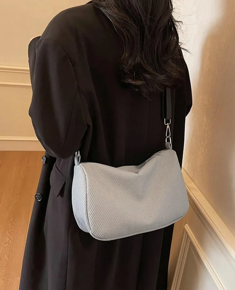 Canvas Crossbody Bags Women 2025 Trendy Spring Slouchy Hobo Shoulder Purse Top Handle Tote Handbag Satchel Work Purse