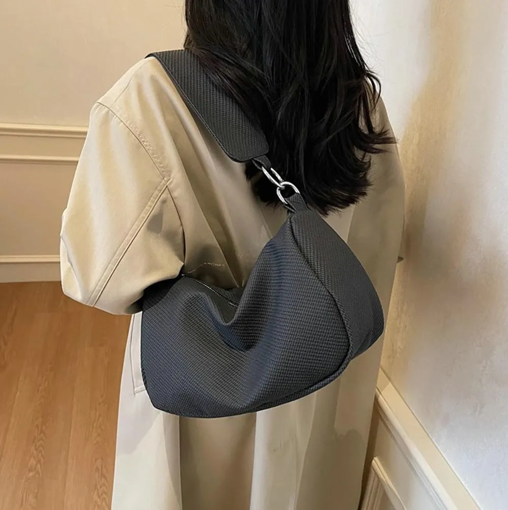 Canvas Crossbody Bags Women 2025 Trendy Spring Slouchy Hobo Shoulder Purse Top Handle Tote Handbag Satchel Work Purse