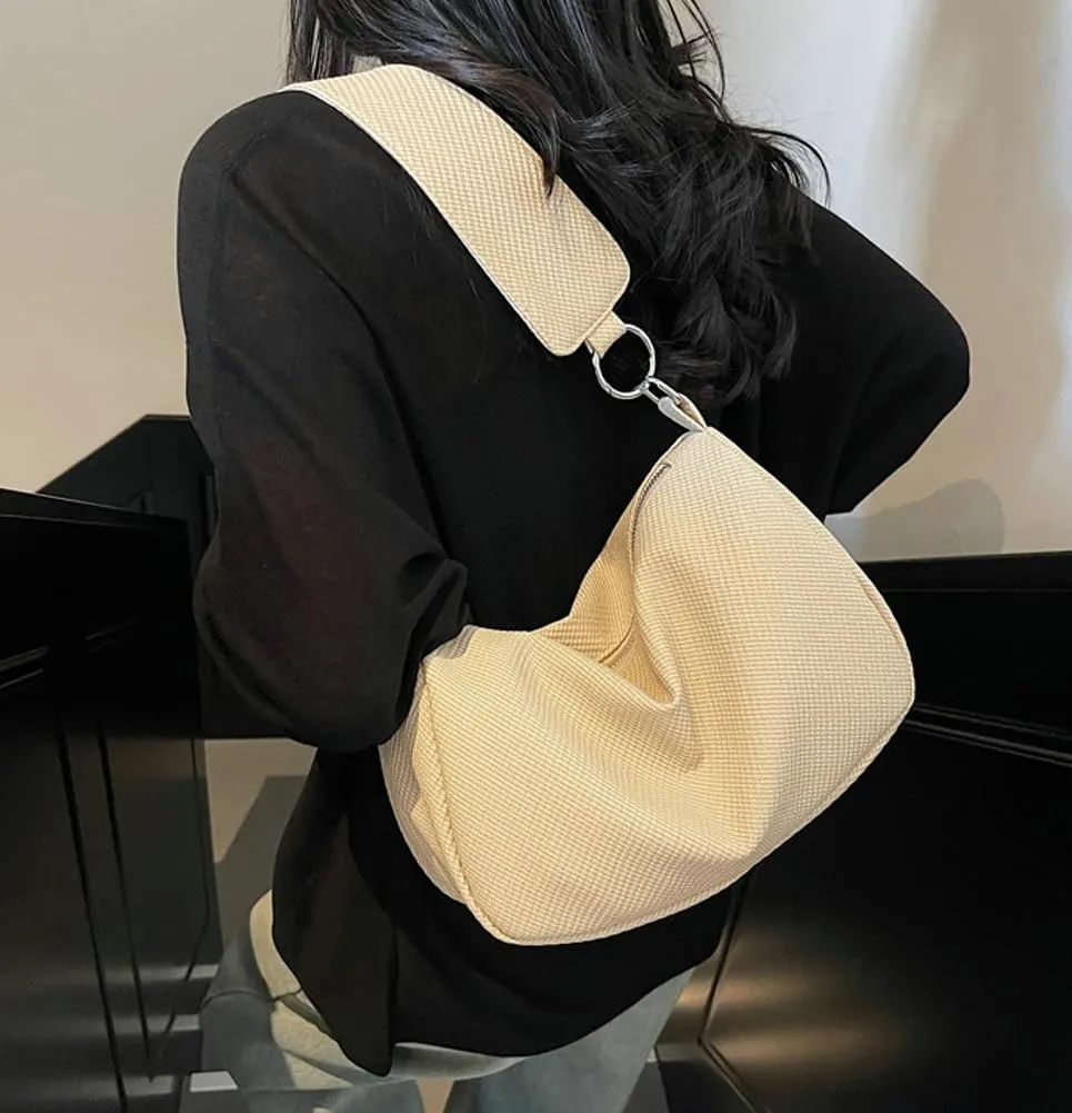 Canvas Crossbody Bags Women 2025 Trendy Spring Slouchy Hobo Shoulder Purse Top Handle Tote Handbag Satchel Work Purse