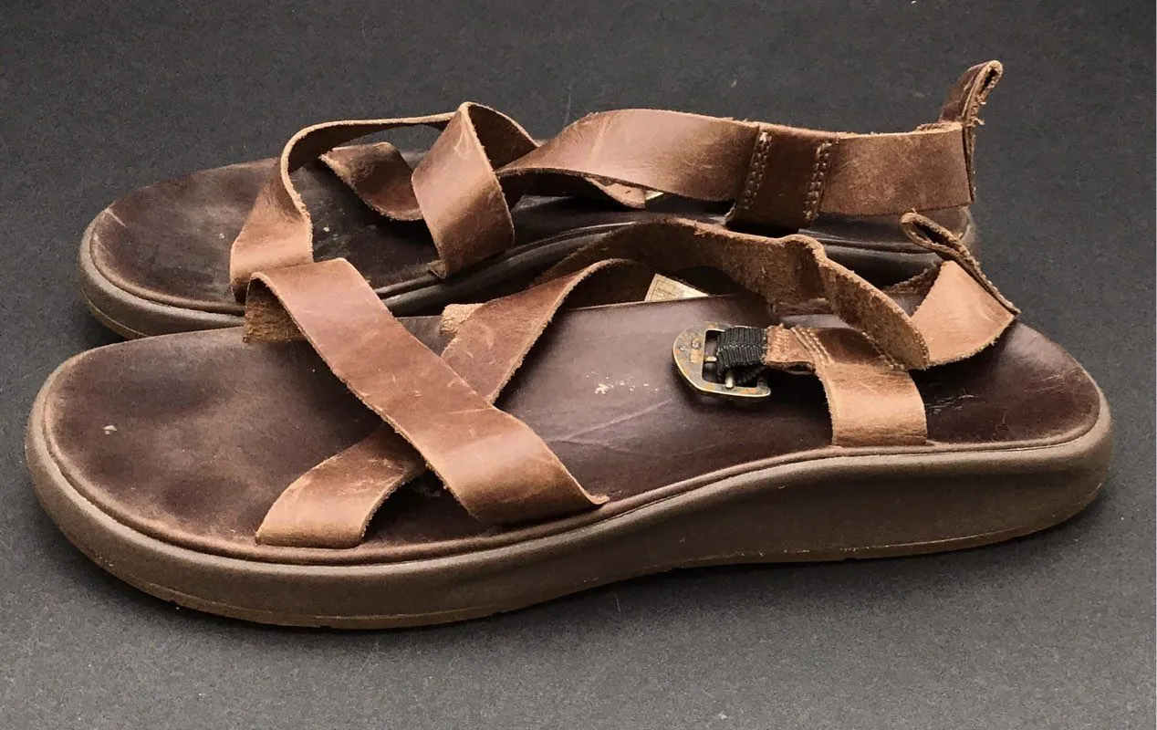 Chaco Men's Wayfarer J106647 Brown Strappy Sandals - Size 9