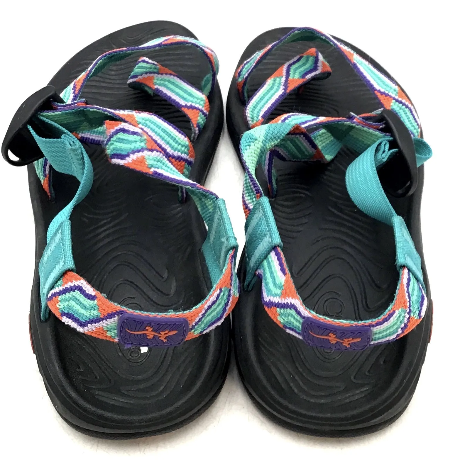 Chaco Women's Grandeur Blue Strappy Sandals - Size 8