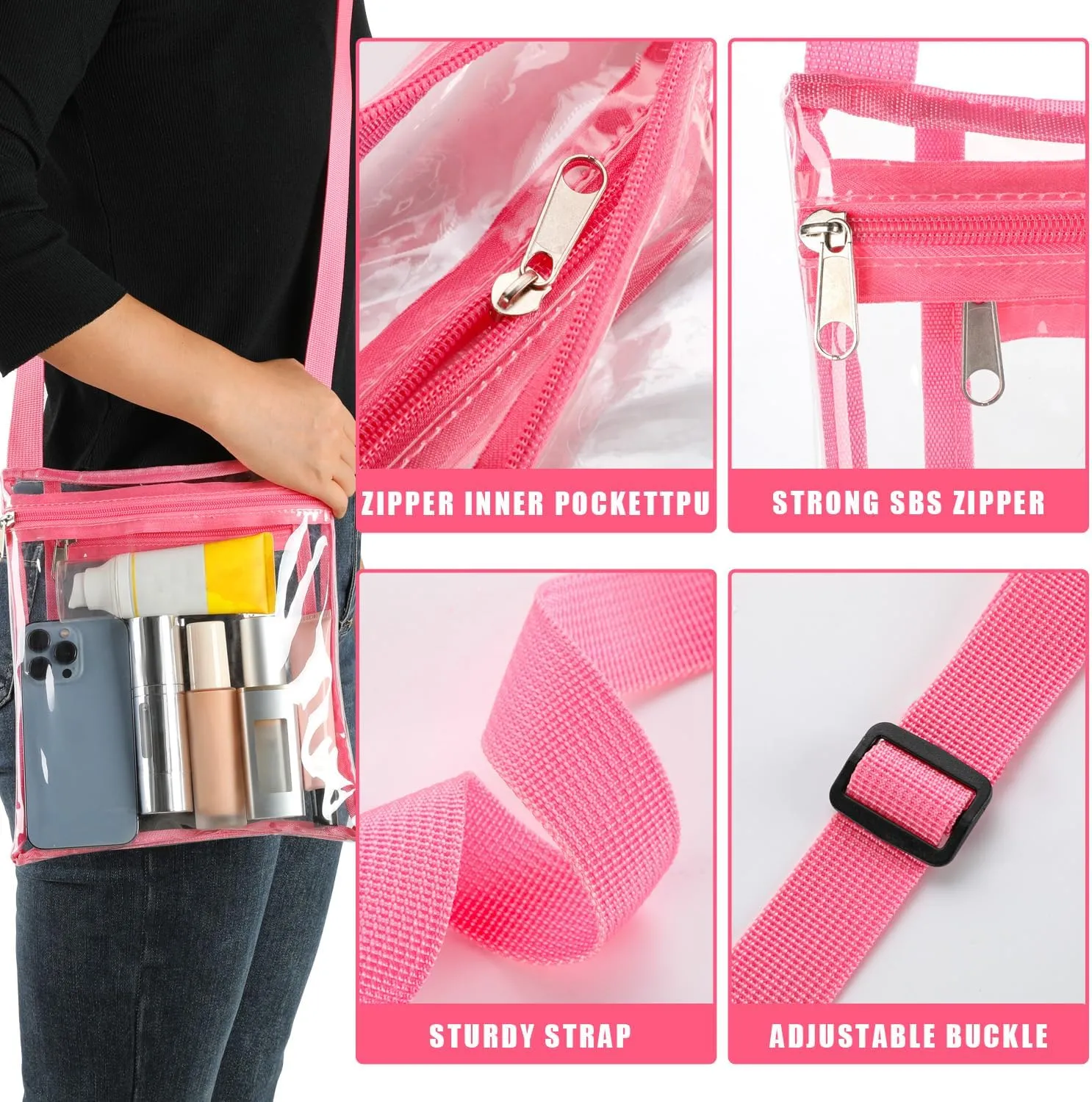 Clear Bag For Stadium Events Clear Bags for Women