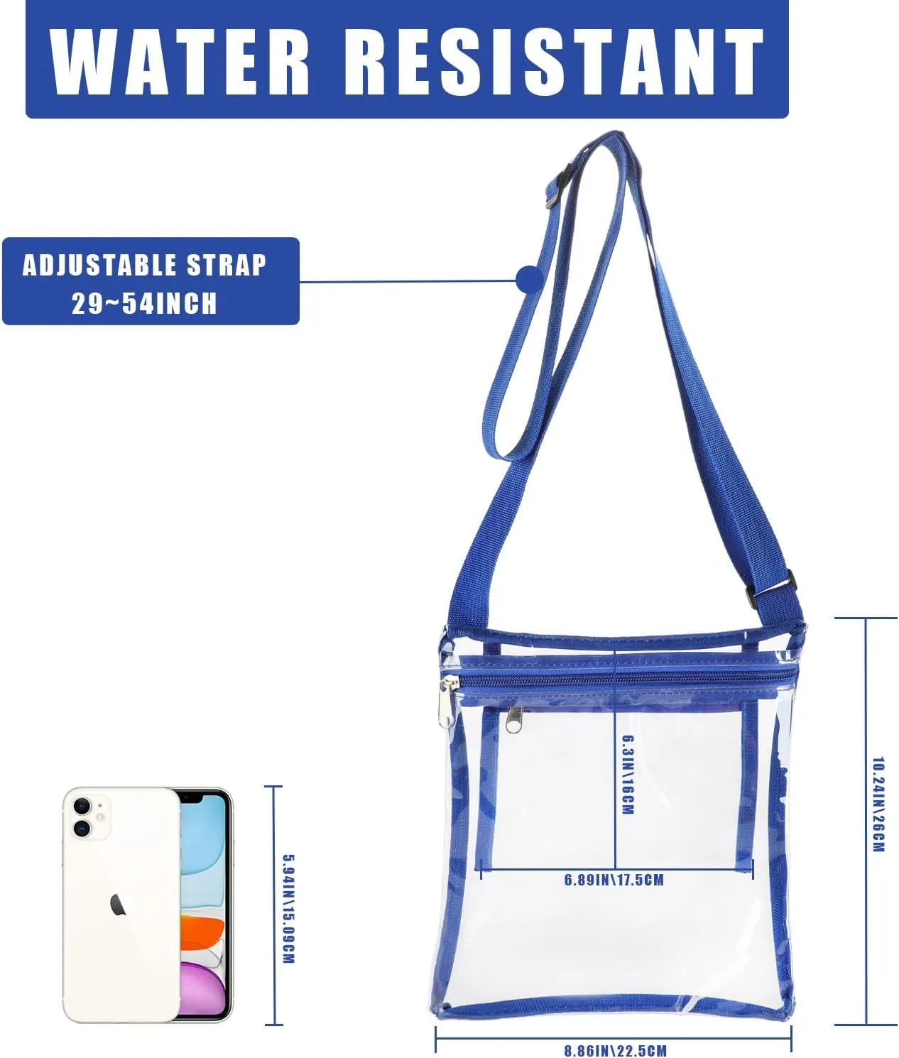 Clear Bag For Stadium Events Clear Bags for Women