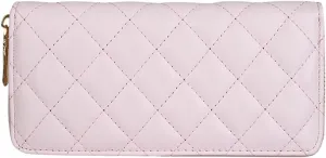 Clutch Purses for Women Cute Light Pink Lattice Pattern Handbag for Women Fashionable Clutches for Parties and Dinners