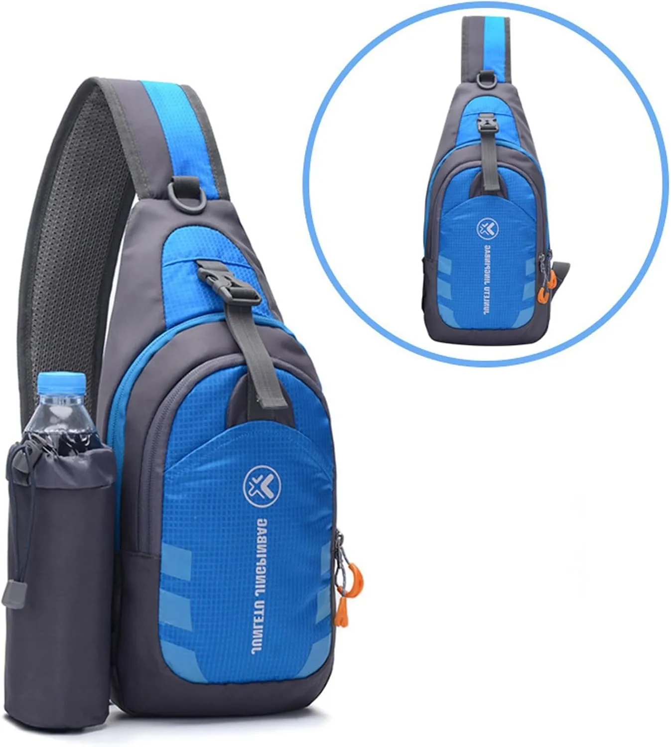 Crossbody Bag Outdoor Sports Kettle Chest Bag Men And Women Sports Multifunctional Riding Single Shoulder Bag