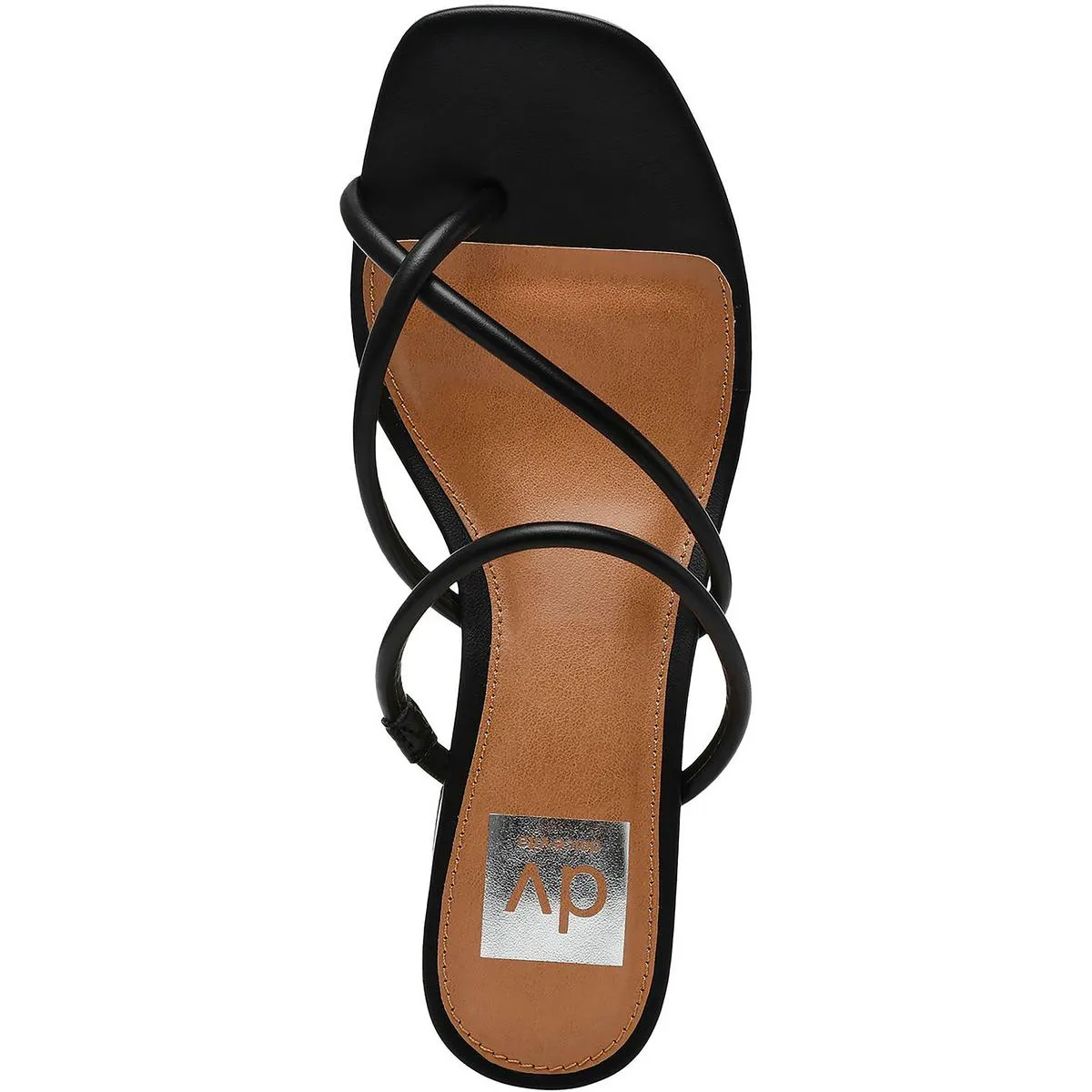 Dolce Vita Womens Lumena Strappy Slip On Strappy Sandals