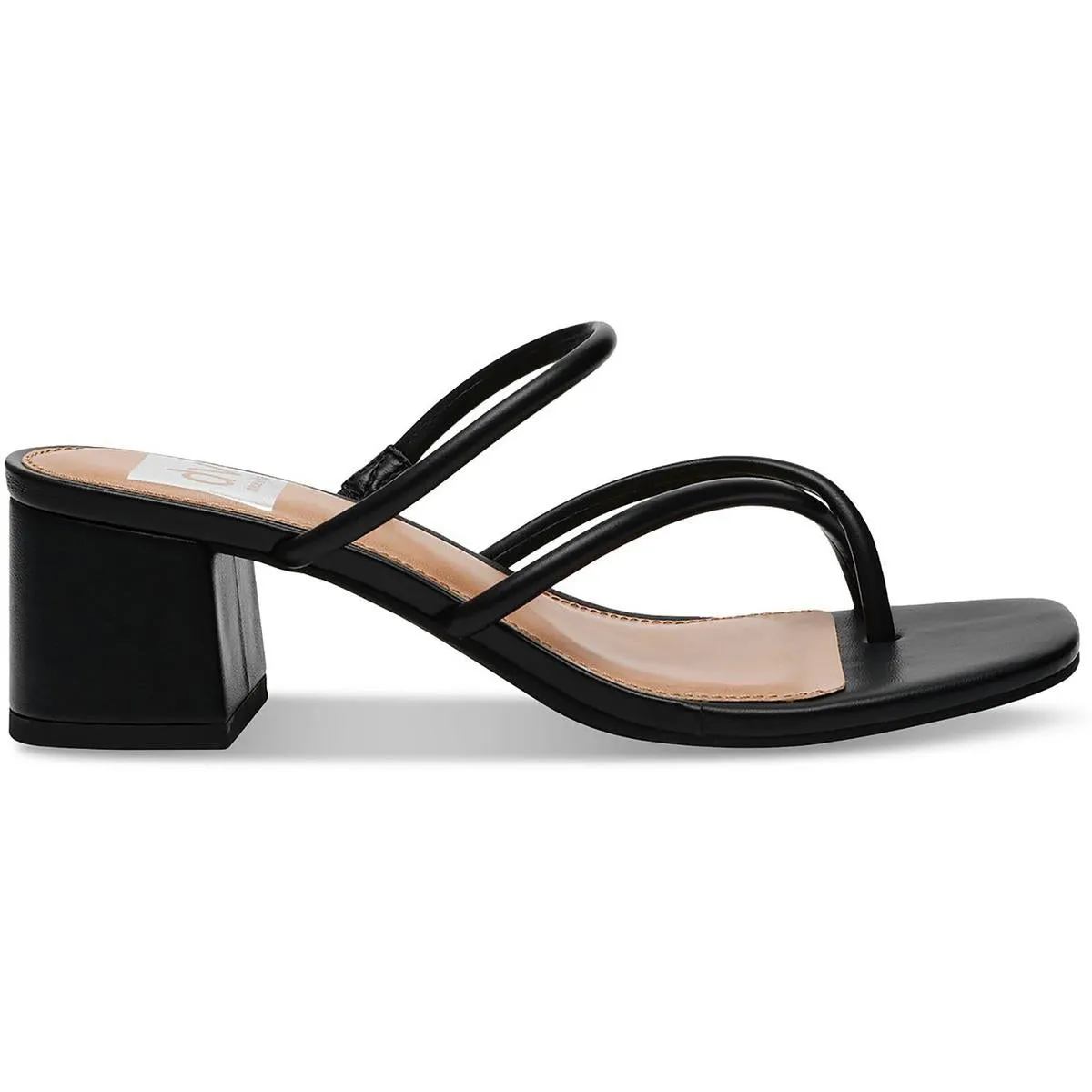 Dolce Vita Womens Lumena Strappy Slip On Strappy Sandals