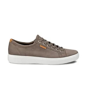 Ecco Men's Soft 7 Lace-Up - Dark Clay/Lion