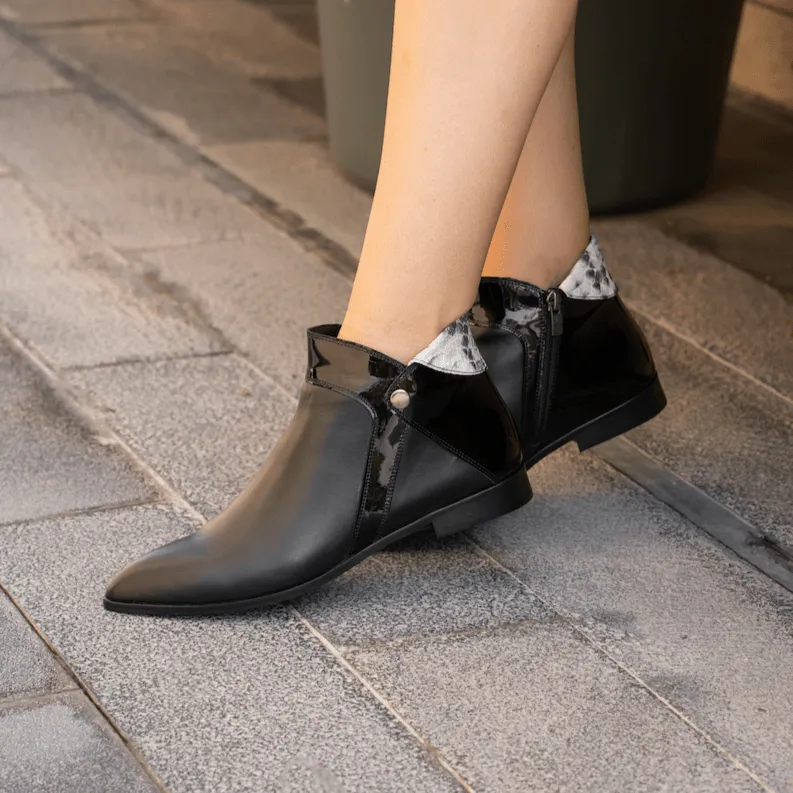 Elaine black boot