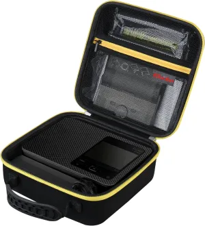 Elonbo Carrying Case for Canon SELPHY CP1500/ CP1300/ CP1200 Compact Photo Printer, Portable Bluetooth Instant Print Camera Storage Holder Bag, Mesh Bag Fits Photo Paper Cable, Black