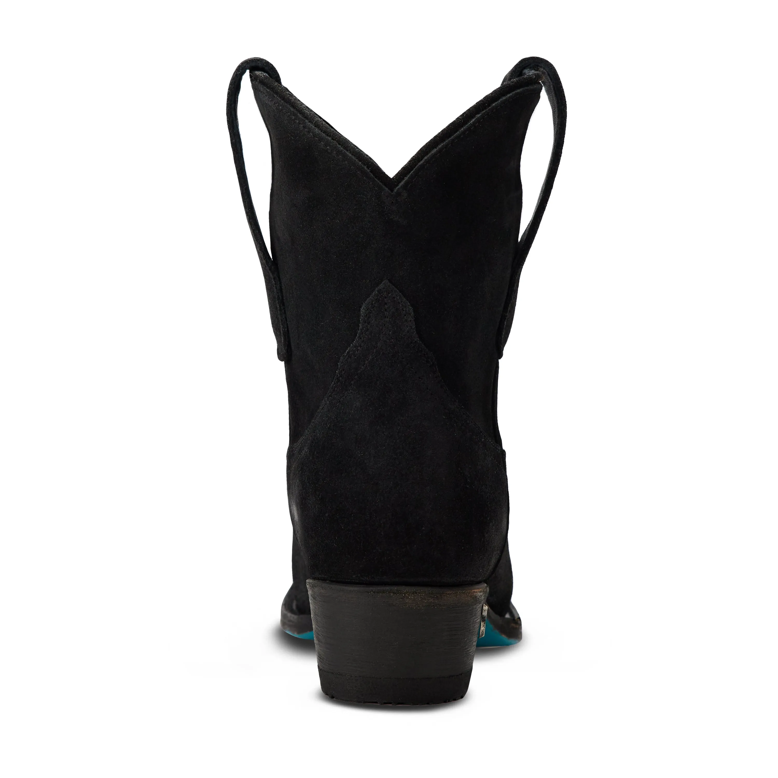 Emma Jane Bootie - Soft Black Suede