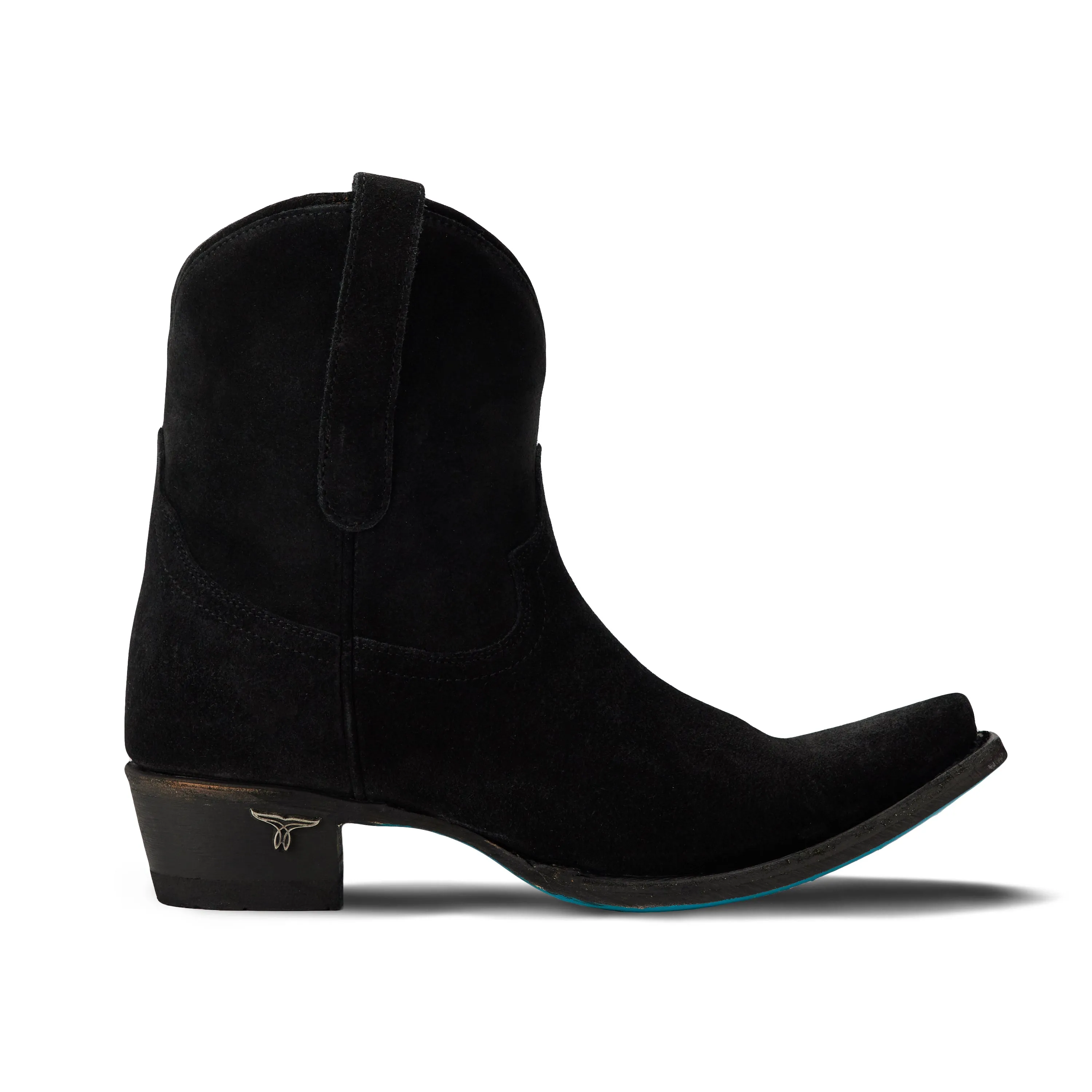 Emma Jane Bootie - Soft Black Suede