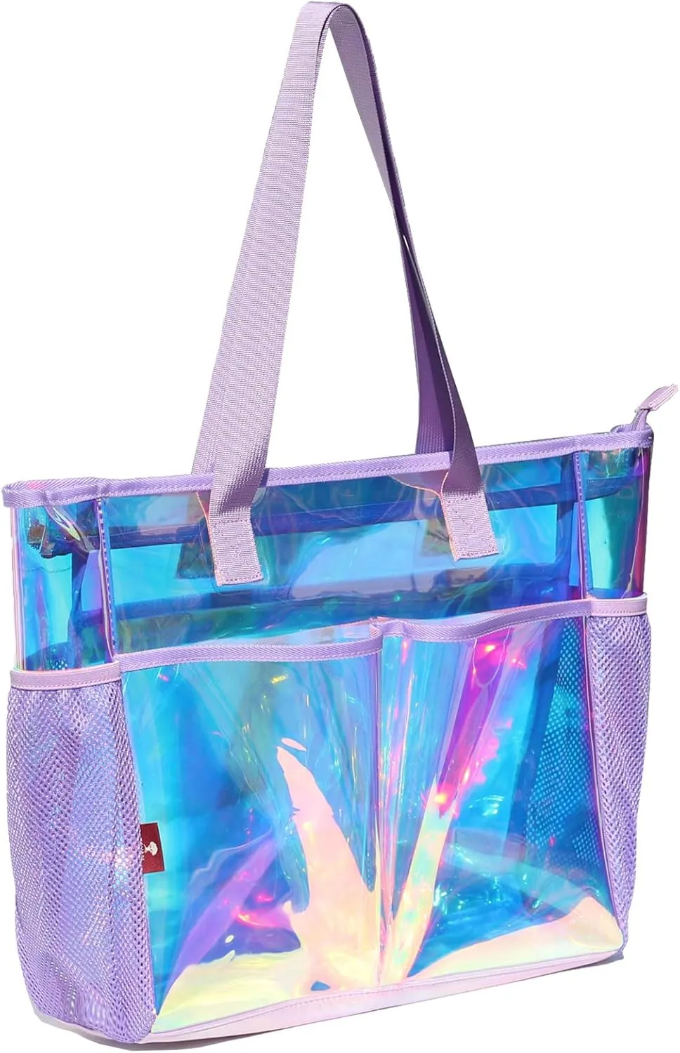 ESVAN Clear Tote bags Stadium Approved Security Travel Gym See Through Bags for Work Sports Concerts Travel Beach