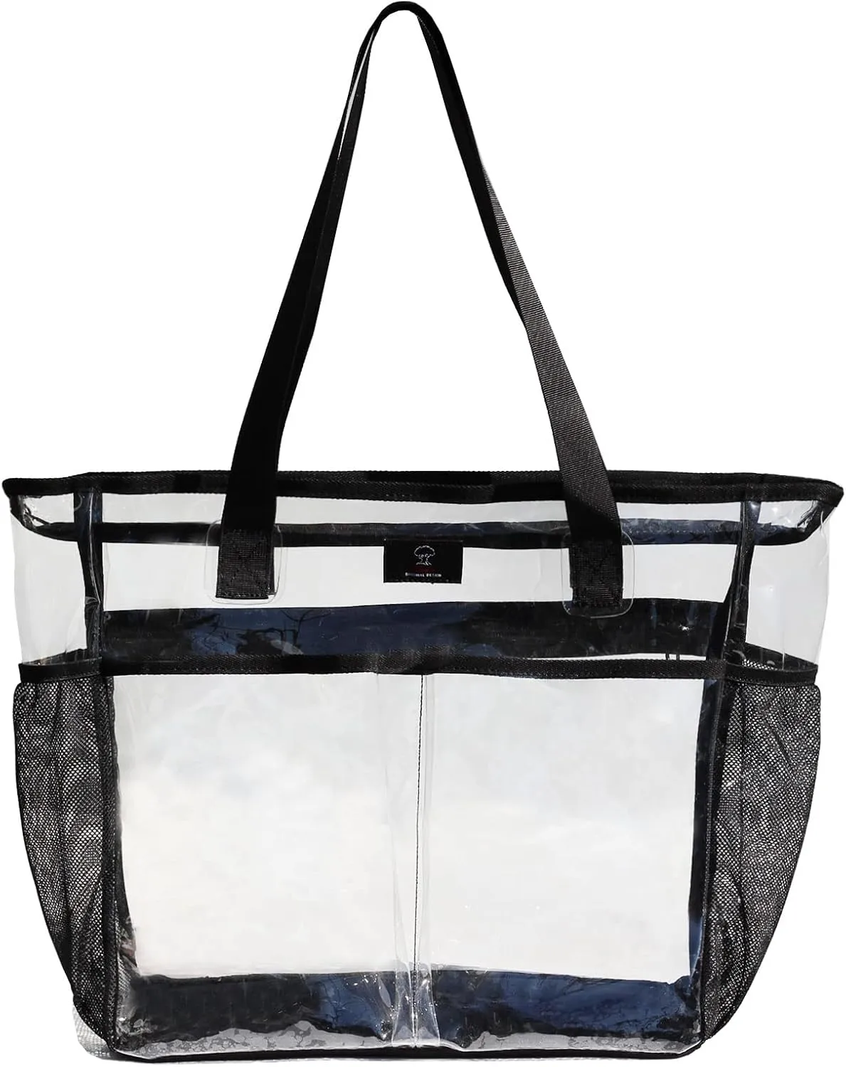 ESVAN Clear Tote bags Stadium Approved Security Travel Gym See Through Bags for Work Sports Concerts Travel Beach