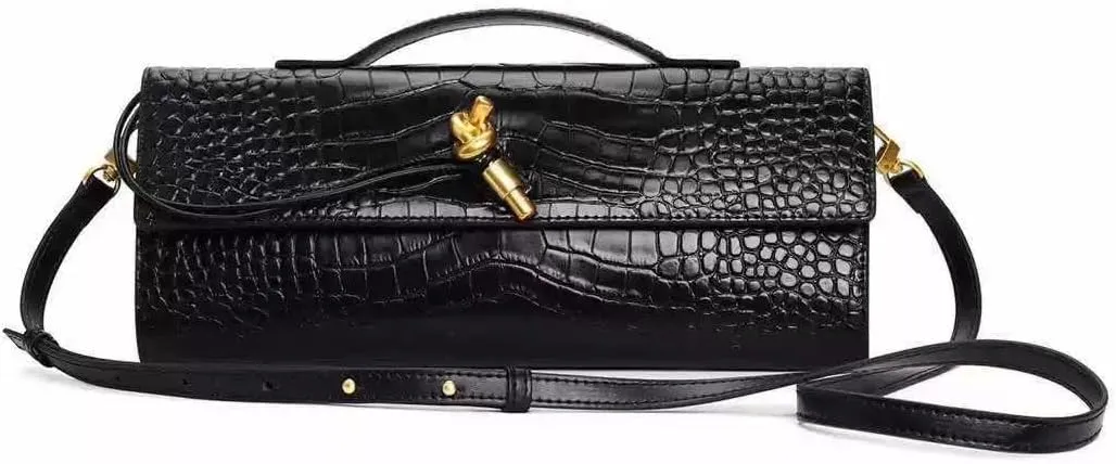 Evening Bags and Clutches PU Leather Trendy Cute Clutch Purses for Women Shoulder Handbag Underarm Satchels