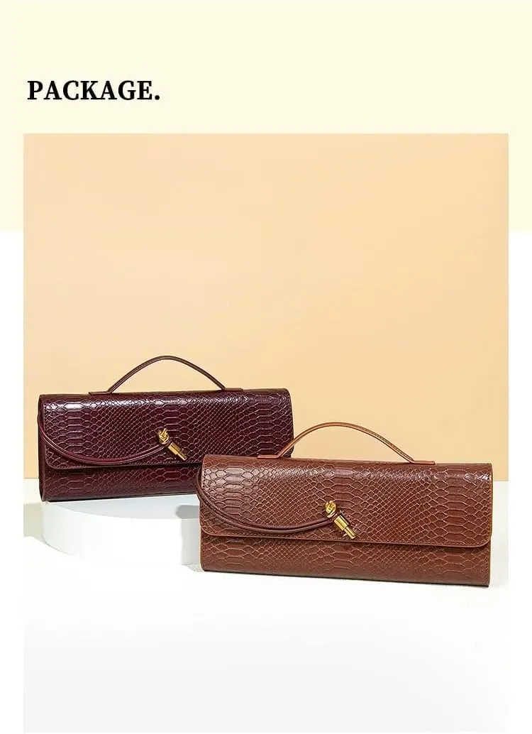 Evening Bags and Clutches PU Leather Trendy Cute Clutch Purses for Women Shoulder Handbag Underarm Satchels