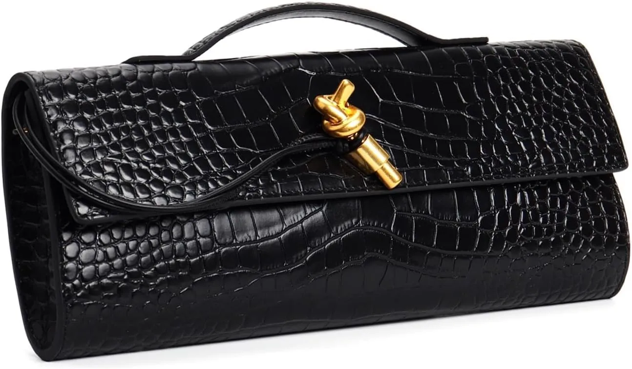 Evening Bags and Clutches PU Leather Trendy Cute Clutch Purses for Women Shoulder Handbag Underarm Satchels