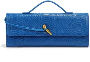 Evening Bags and Clutches PU Leather Trendy Cute Clutch Purses for Women Shoulder Handbag Underarm Satchels