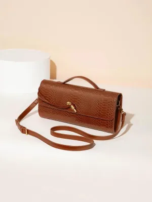 Evening Bags and Clutches PU Leather Trendy Cute Clutch Purses for Women Shoulder Handbag Underarm Satchels