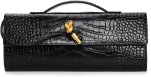 Evening Bags and Clutches PU Leather Trendy Cute Clutch Purses for Women Shoulder Handbag Underarm Satchels