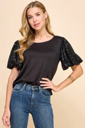 Fancy Black Blouse