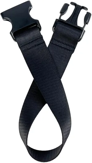 Fanny Pack Extender Belt | Elastic Strap Extender for Bum Bag & Crossbody Bags in Black