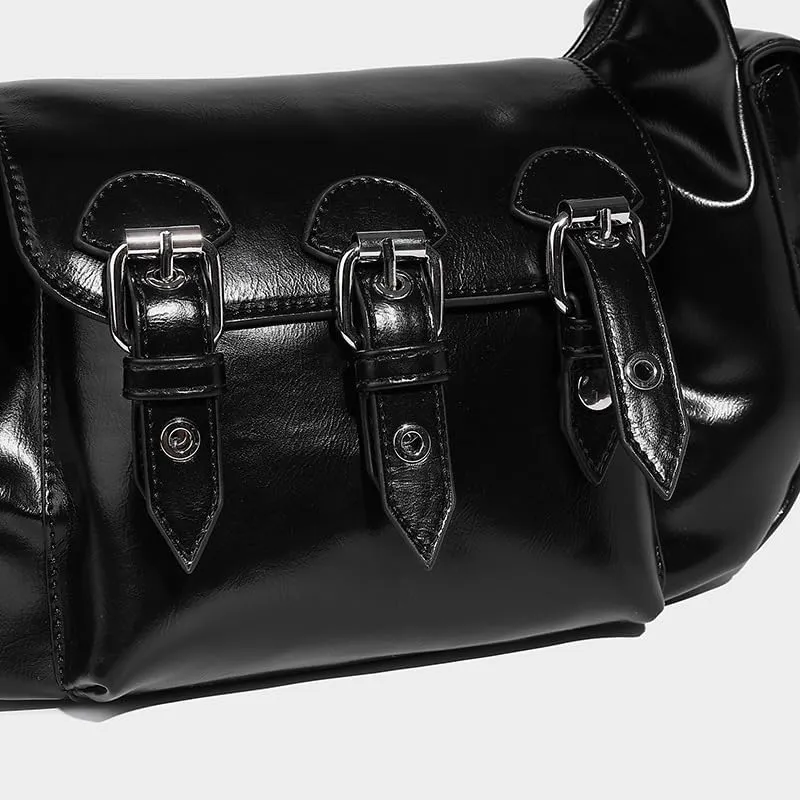 Fashion Tote Bag for Women Y2k Purse Coquette Shoulder Bag Trendy Sling Purse Large Classy Demure Handbag Daily Purse (black)