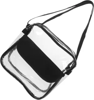 FRCOLOR Travel Cross Body Bag Women's Pvc Shoulder Sling Bag Fanny Pack Bag Stadium for Casual Use