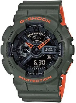 G-SHOCK - GA-110LN-3ACR (GREEN/ORANGE)