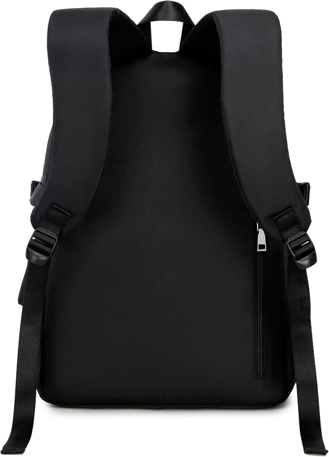 Girl Roomy Fashion Laptop Backpack Casual Daily Backpack for Women Black