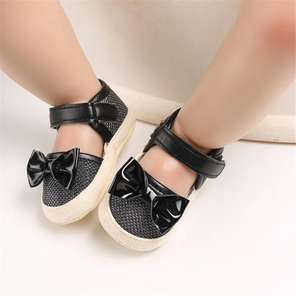 Girls Magic Tape Bow Decor Sandals Girls Shoes Wholesale