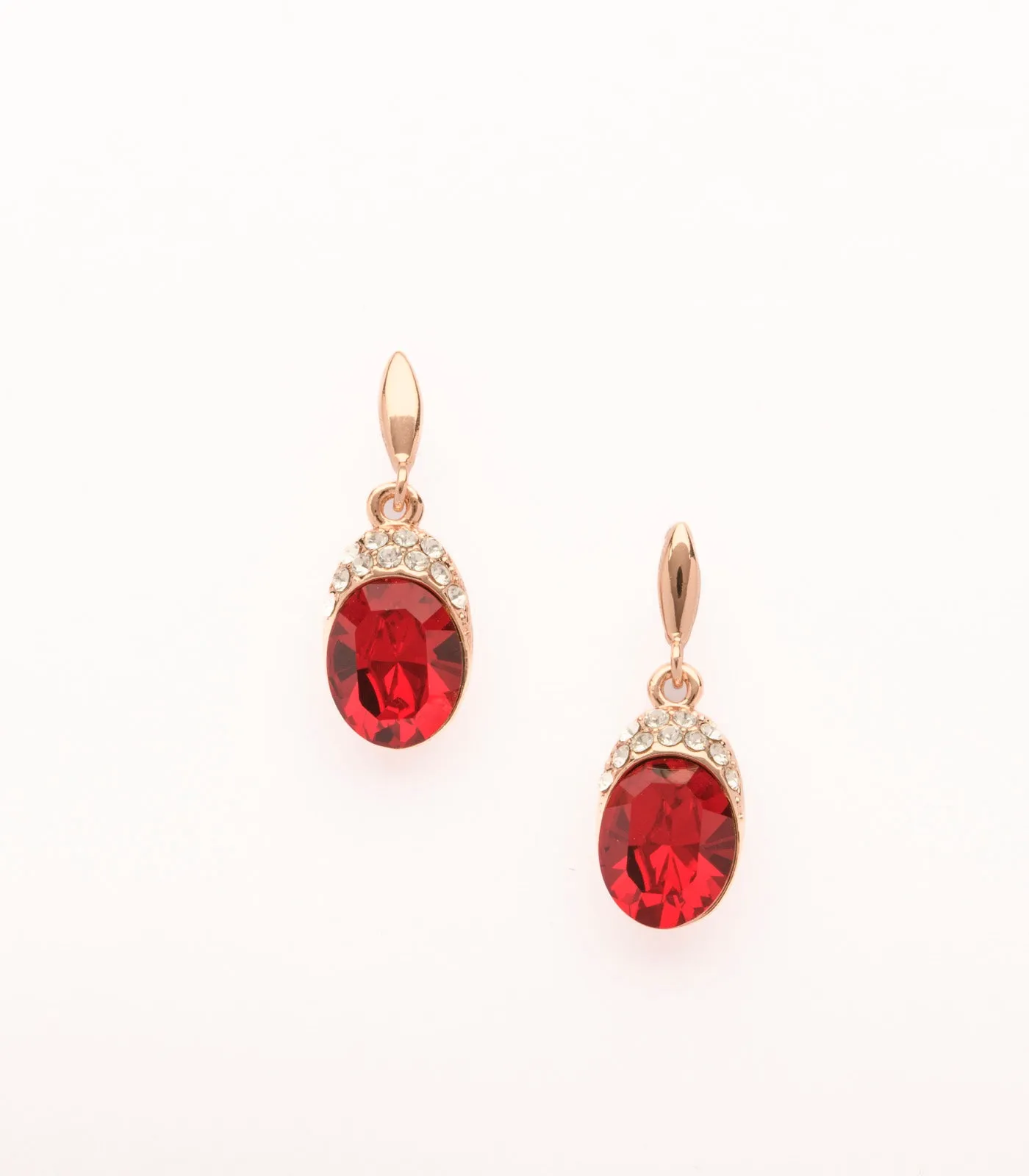 Glamorous Red Dots Tops (Brass)
