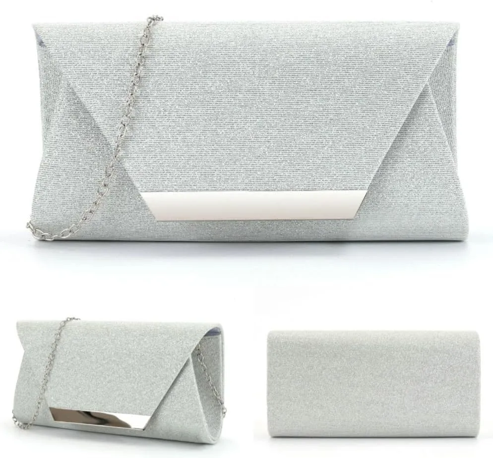 Glitter Clutch Evening Purses for Women Shoulder Handbag Designer Prom Envelope Clutches For Party Wedding 2025