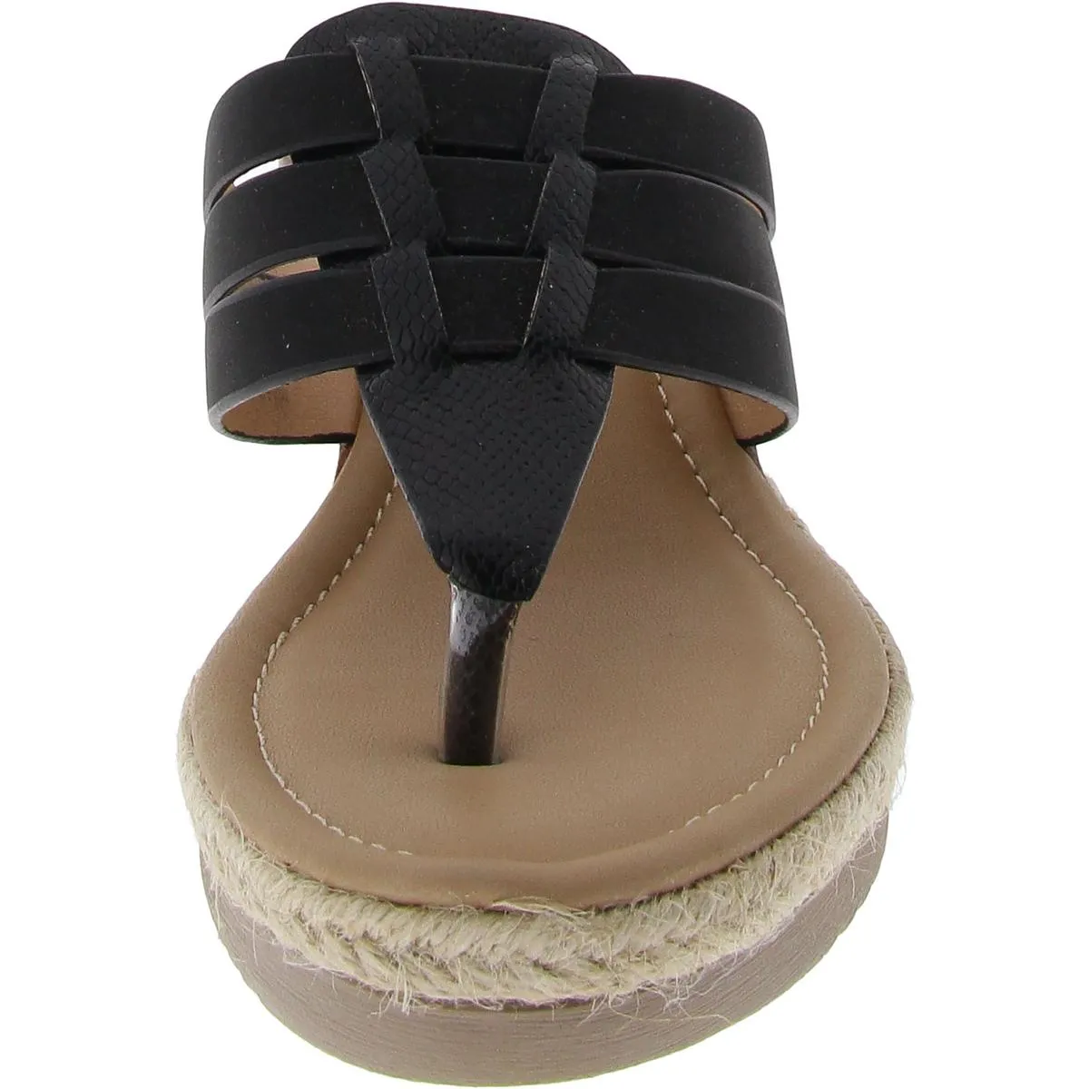 Good Choice Womens Slip On Wedges Strappy Sandals