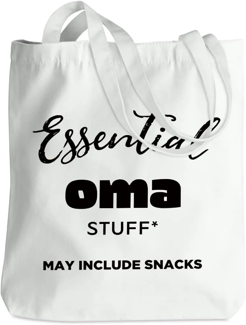 Grandma Mom Gifts Tote Bag for Nana Granny Mamaw Mum Gigi Oma Abuela Grammy Yaya Mimi Memaw Nanny Christmas