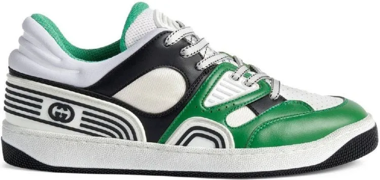 Gucci Basket Panelled Sneakers