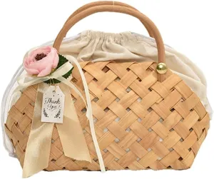 Handmade Woven Straw Bags for Women Fashion Handbags for Women Clutch and Purse for Wedding Party Travel Holiday 2024